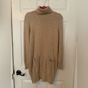 XL Simply Couture Long Turtleneck Sweater